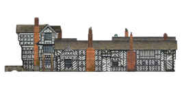 Little Moreton Hall, South & East Elevations