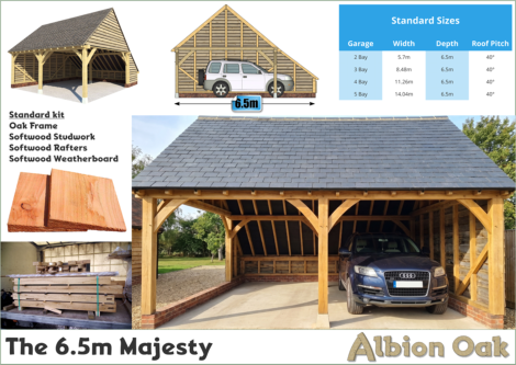 6.5m Majesty Garage
