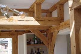 Internal Mansard Oak Frame