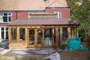 Joinery Fitted to the Frame