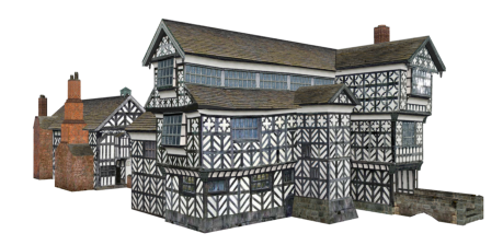 Little Moreton Hall 3D