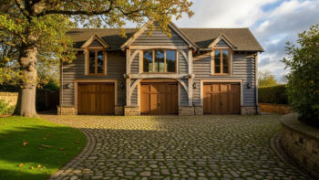 Oak Raised Plate Garage