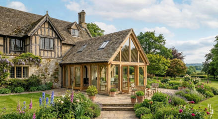 Traditional Oak Framing
