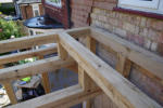 Mansard Oak Frame Construction