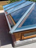 Oak Ribbon Lantern with Opening Windows