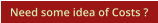 Need some idea of Costs ?