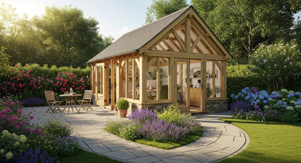 Glazed Gable Home Office