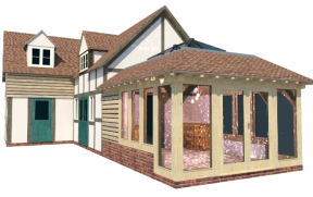Mansard Roof Sketch Design