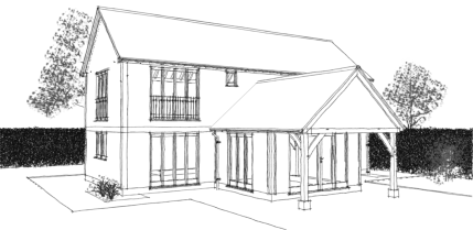 New House Sketch Design