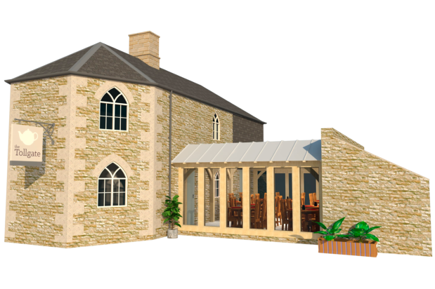 New Oak Orangery Cafe Design