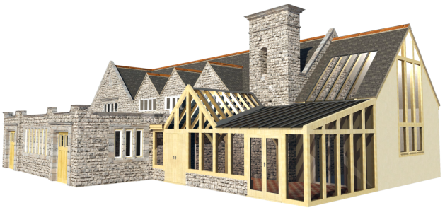 Oak Conservatory Design