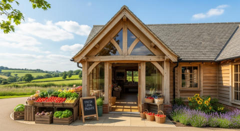 Oak Frame Farm Shop