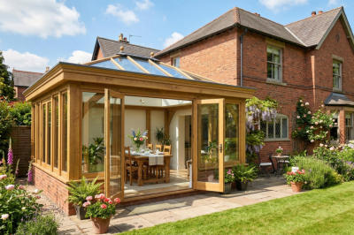 Oak Frame Mansard Orangery