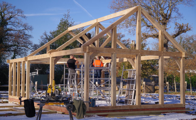 Oak Framed Commercial Office