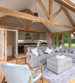 Oak Framed Party Barn