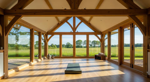 Oak Framed Pilates Studio