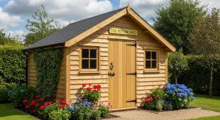 Oak Framed Potting Shed