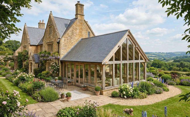 Oak Garden Room Extension