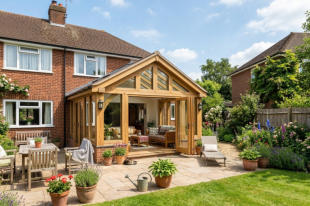 Oak and Glass Conservatory