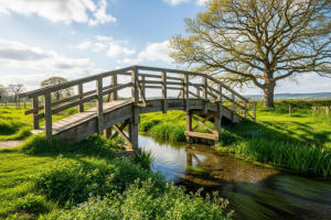 Replacement Oak Bridge